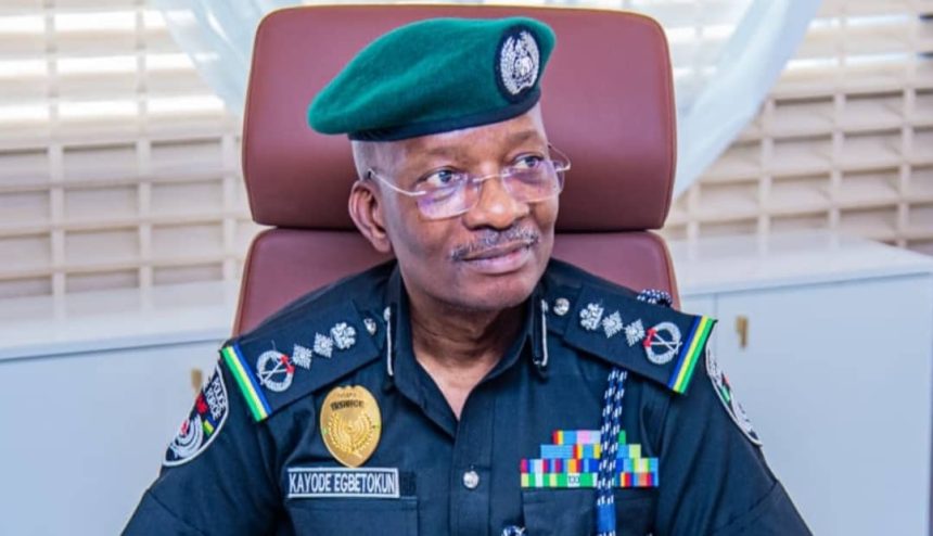 A Picture of the Inspector General of Police